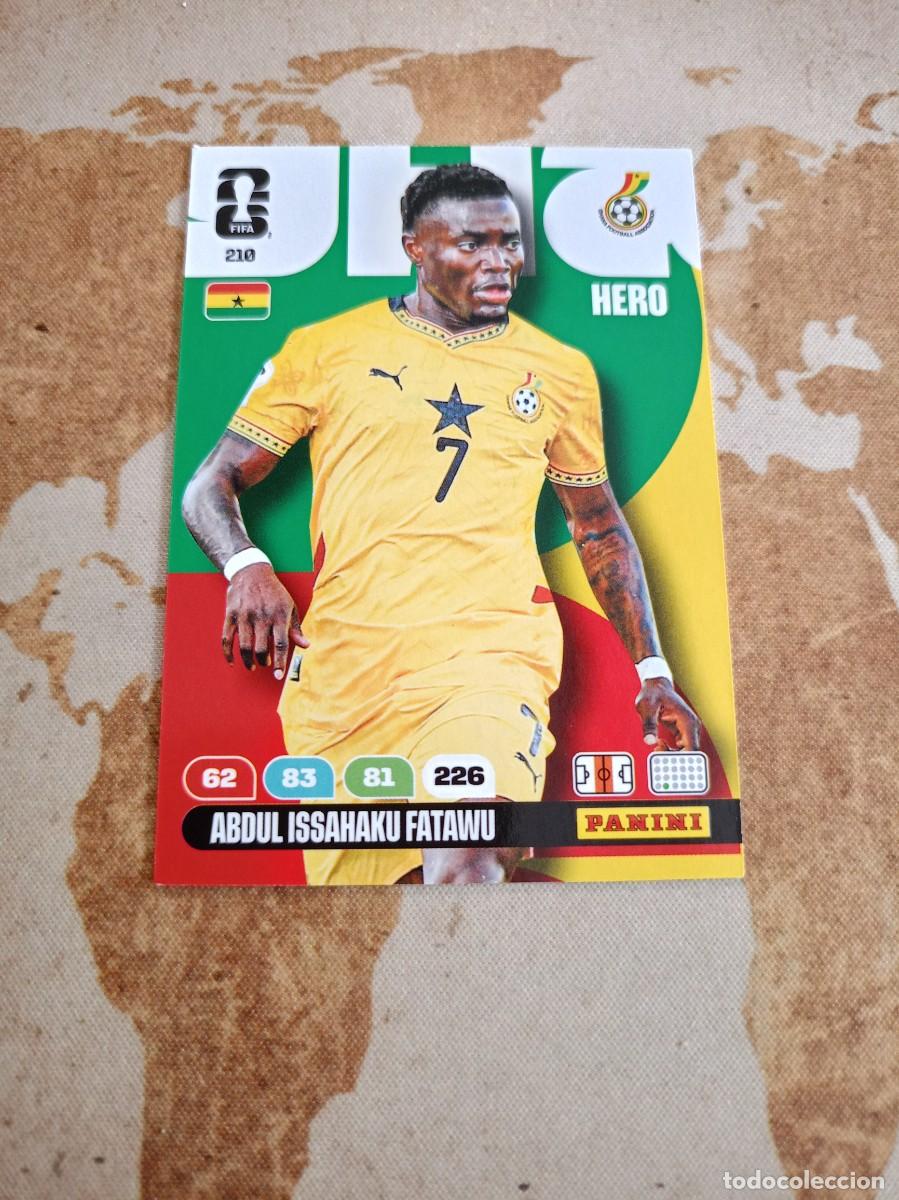 Cromos de f&uacute;tbol: Ghana 210 ABDUL ISSAHAKU FATAWU Adrenalyn WORLD Cup 2026