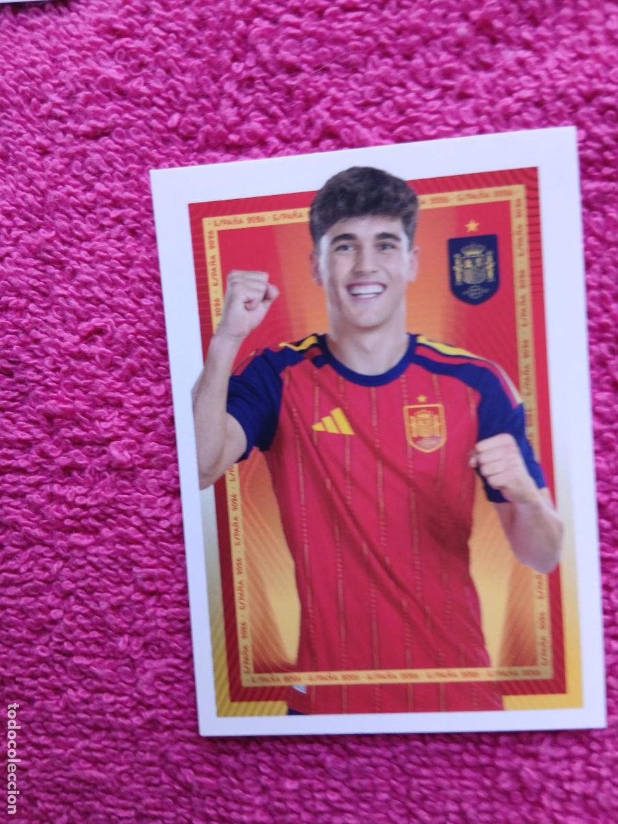 Cromos de f&uacute;tbol: espa&ntilde;a 2026 23 cubars&iacute; selecci&oacute;n espa&ntilde;ola panini carrefour family mundial de futbol (D)