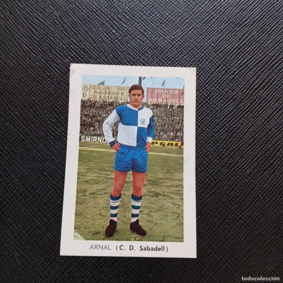 Cromos de f&uacute;tbol: ARNAL SABADELL FHER 1970 1971 CROMO FUTBOL 70 71 LIGA - DESPEGADO - A70 PG361