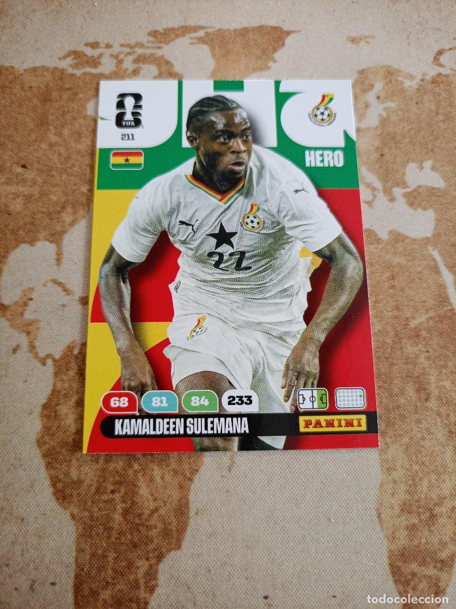Cromos de f&uacute;tbol: Ghana 211 KAMALDEEN SULEMANA Adrenalyn WORLD Cup 2026