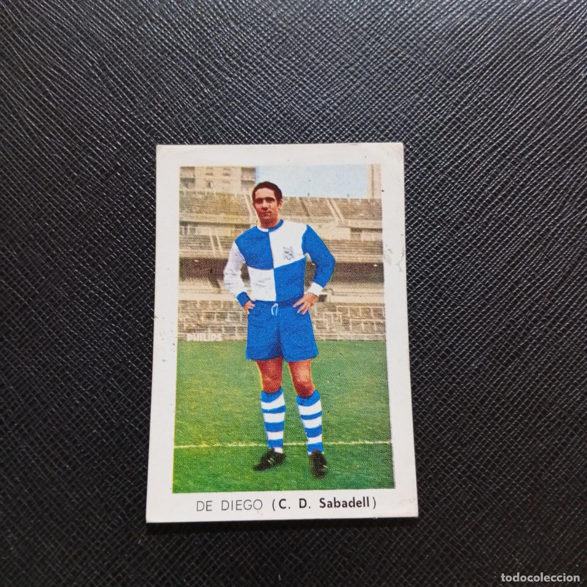 Cromos de f&uacute;tbol: DE DIEGO SABADELL FHER 1970 1971 CROMO FUTBOL 70 71 LIGA - DESPEGADO - A70 PG370