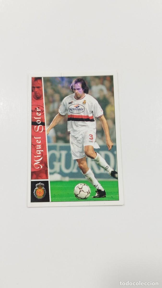 Cromos de f&uacute;tbol: LAS FICHAS DE LA LIGA 2003 - MIQUEL SOLER - R.C.D. MALLORCA
