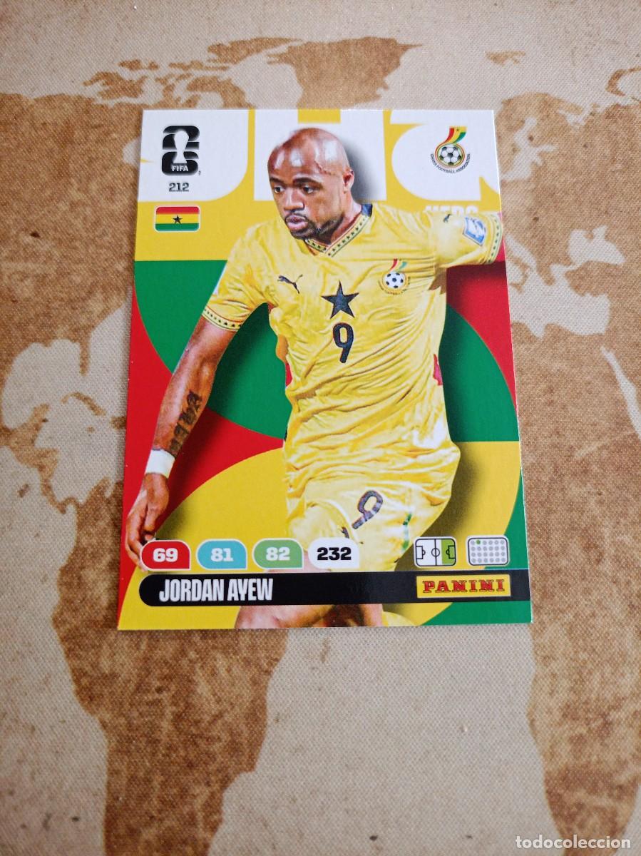 Cromos de f&uacute;tbol: Ghana 212 JORDAN AYEW Adrenalyn WORLD Cup 2026