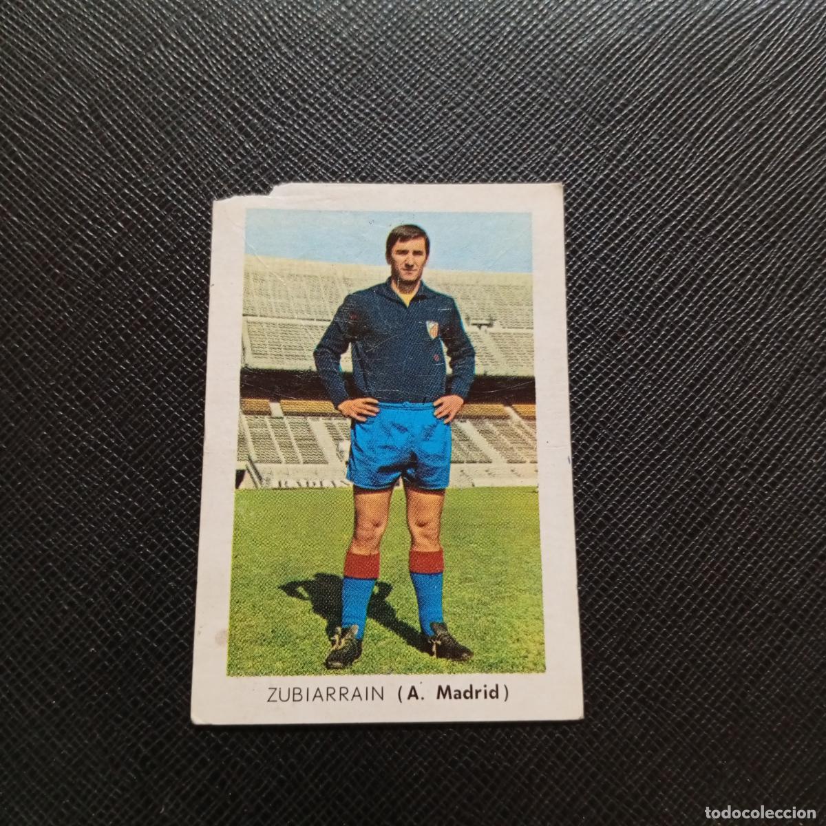 Cromos de f&uacute;tbol: ZUBIARRAIN AT MADRID FHER 1970 1971 CROMO FUTBOL 70 71 LIGA - DESPEGADO - A70 PG370