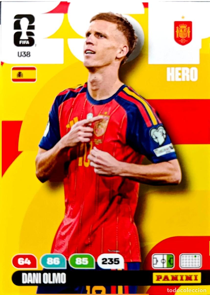Cromos de f&uacute;tbol: U38 Dani Olmo - FC Barcelona - Espa&ntilde;a - UPDATE UPGRADE - PANINI Adrenalyn FIFA WORLD CUP 2026