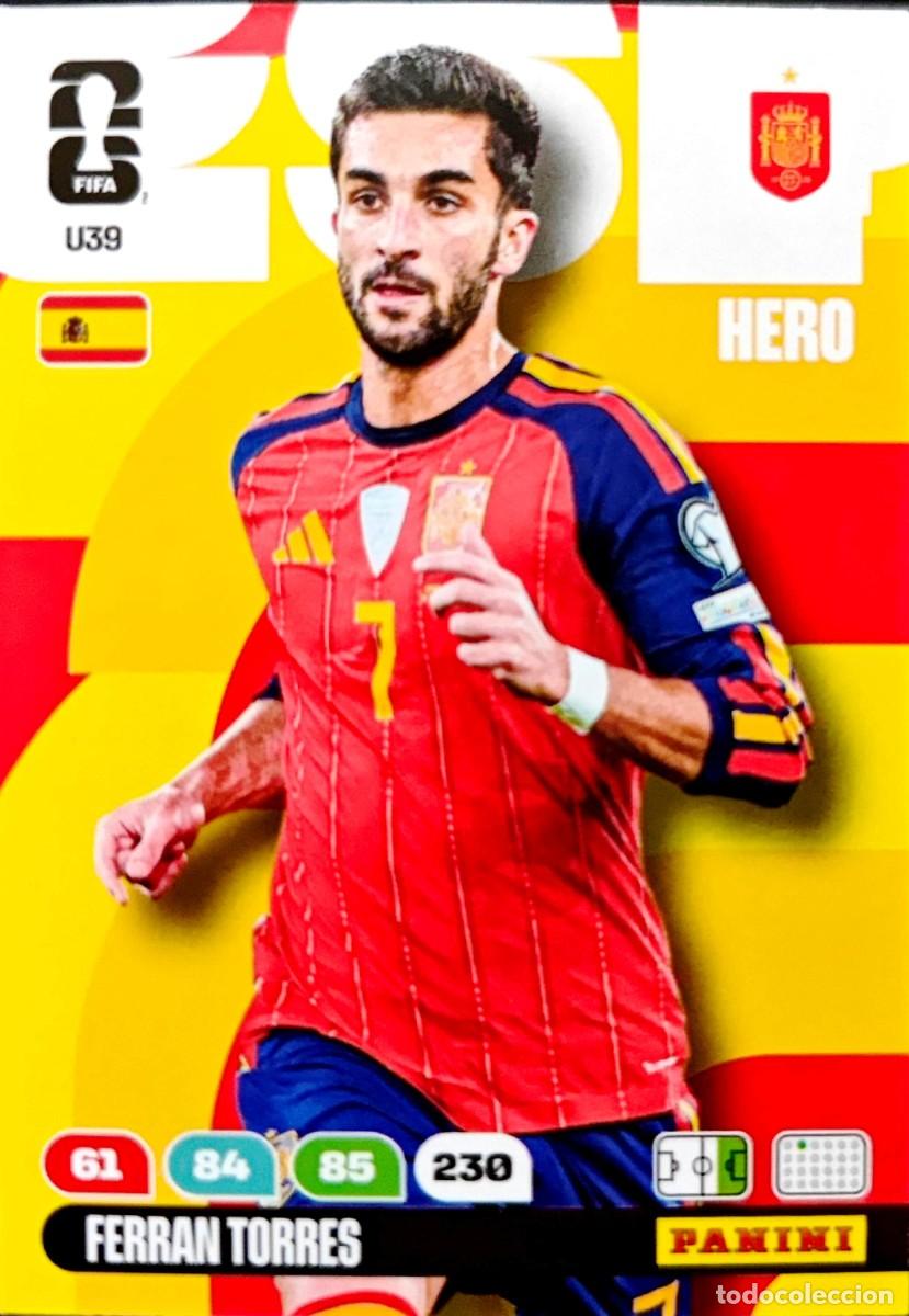 Cromos de f&uacute;tbol: U39 Ferran Torres - FC Barcelona - Espa&ntilde;a - UPDATE UPGRADE - PANINI Adrenalyn FIFA WORLD CUP 2026