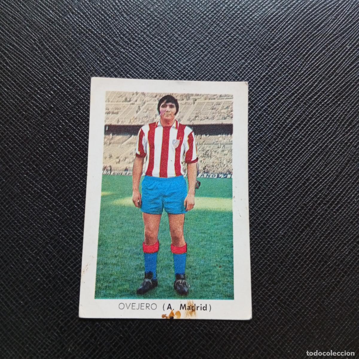 Cromos de f&uacute;tbol: OVEJERO AT MADRID FHER 1970 1971 CROMO FUTBOL 70 71 LIGA - DESPEGADO - A70 PG370