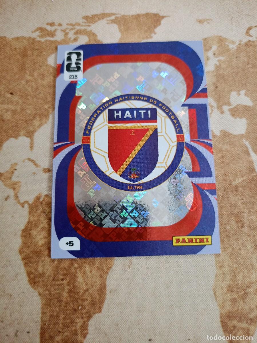 Cromos de f&uacute;tbol: Hait&iacute; 215 ESCUDO Adrenalyn WORLD Cup 2026