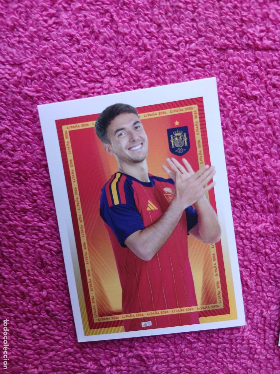 Cromos de f&uacute;tbol: espa&ntilde;a 2026 33 zubimendi selecci&oacute;n espa&ntilde;ola panini carrefour family mundial de futbol (D)
