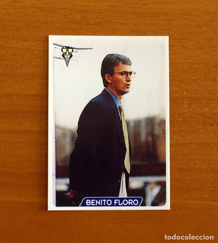 Cromos de f&uacute;tbol: Albacete -N&ordm; 290 Benito Floro Entrenador -Las Fichas de la Liga 95-96-1995-1996 -Mundicromo Sport