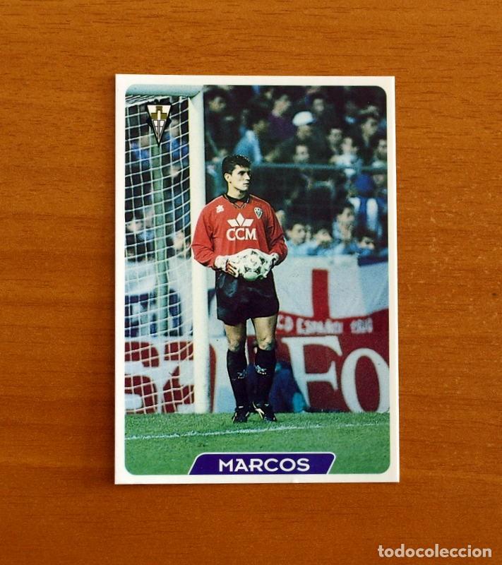 Cromos de f&uacute;tbol: Albacete -N&ordm; 292 Marcos -Las Fichas de la Liga 95-96-1995-1996 -Mundicromo Sport