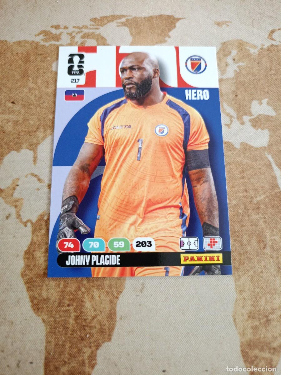 Cromos de f&uacute;tbol: Hait&iacute; 217 JOHNY PLACIDE Adrenalyn WORLD Cup 2026