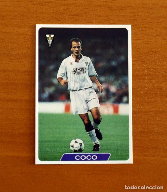 Cromos de f&uacute;tbol: Albacete -N&ordm; 293 Coco -Las Fichas de la Liga 95-96-1995-1996 -Mundicromo Sport