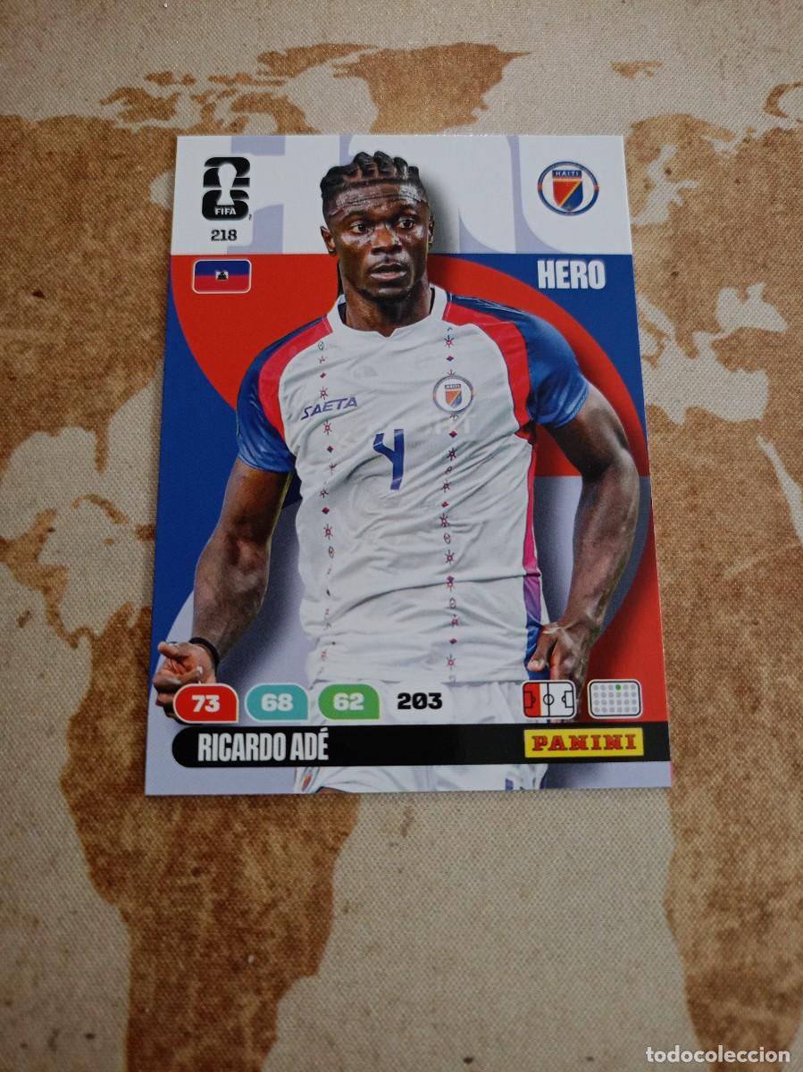 Cromos de f&uacute;tbol: Hait&iacute; 218 RICARDO AD&Eacute; Adrenalyn WORLD Cup 2026