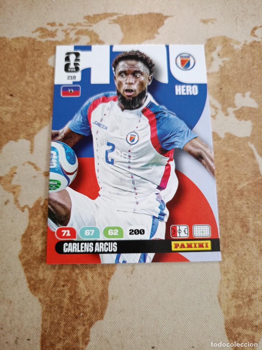 Cromos de f&uacute;tbol: Hait&iacute; 219 CARLENS ARCUS Adrenalyn WORLD Cup 2026