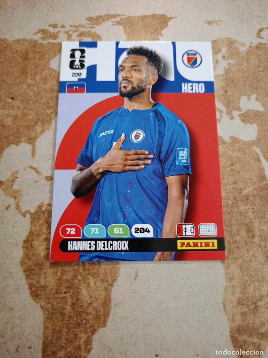 Cromos de f&uacute;tbol: Hait&iacute; 220 HANNES DELCROIX Adrenalyn WORLD Cup 2026
