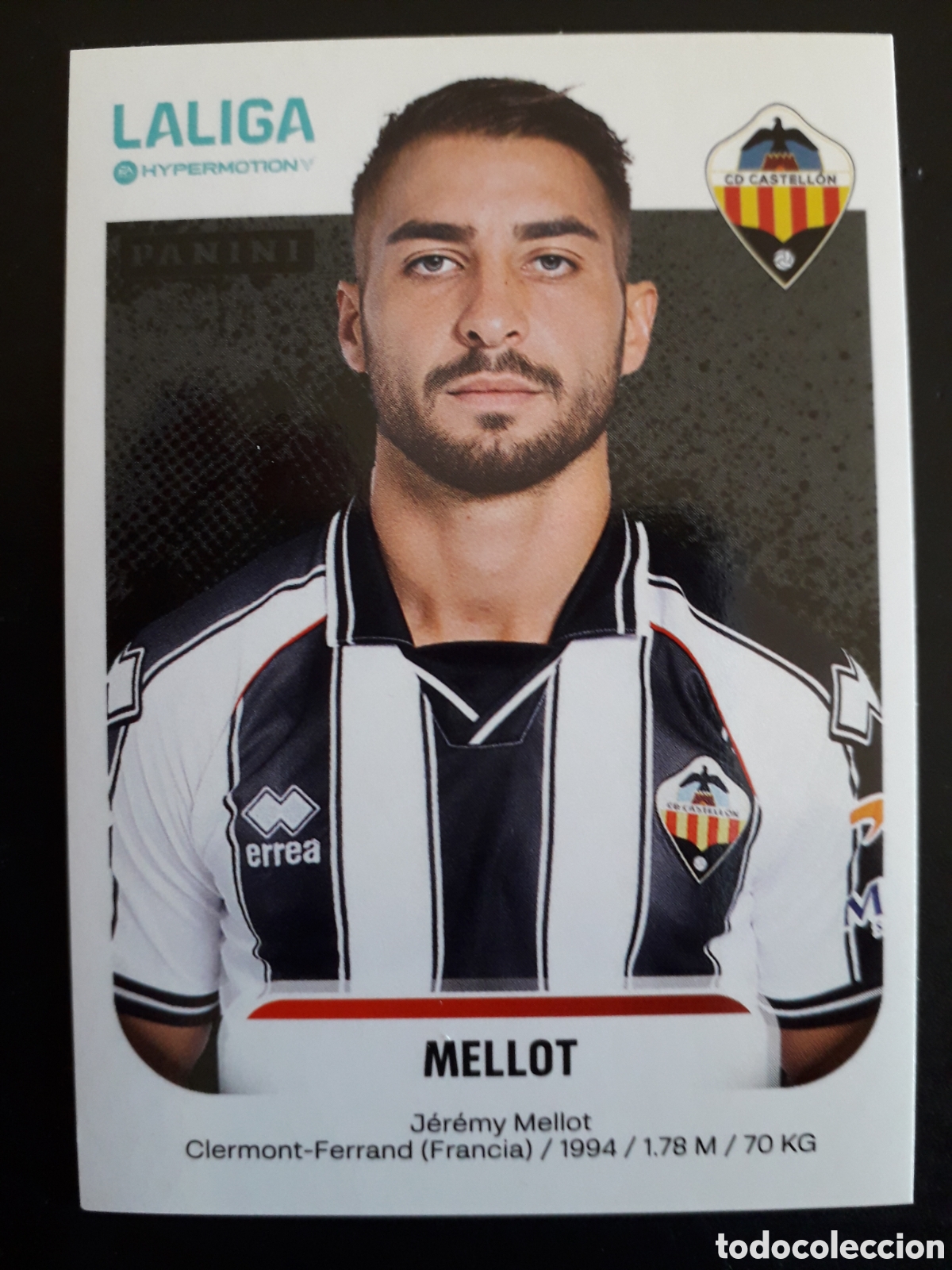 Cromos de f&uacute;tbol: MELLOT CASTELL&Oacute;N N&deg; 101 LALIGA HYPERMOTION 25 26 2025 2026 PANINI SIN PEGAR PEDIDO M&Iacute;NIMO 3&euro;