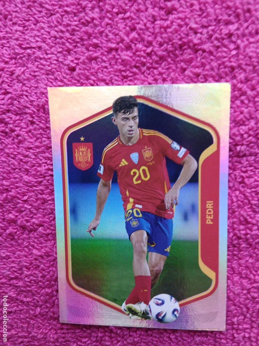 Cromos de f&uacute;tbol: espa&ntilde;a 2026 38 pedri selecci&oacute;n espa&ntilde;ola panini carrefour family mundial de futbol (D)