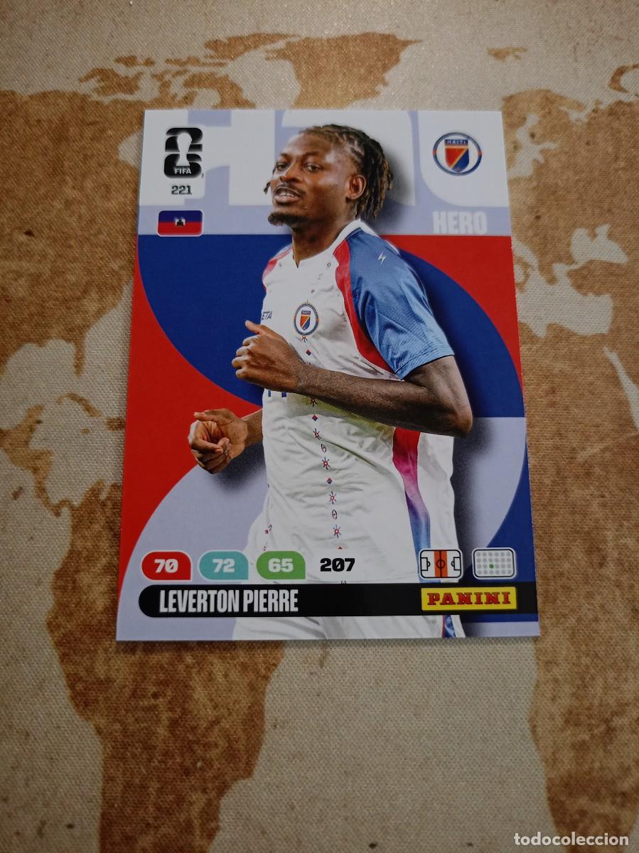 Cromos de f&uacute;tbol: Hait&iacute; 221 LEVERTON PIERRE Adrenalyn WORLD Cup 2026