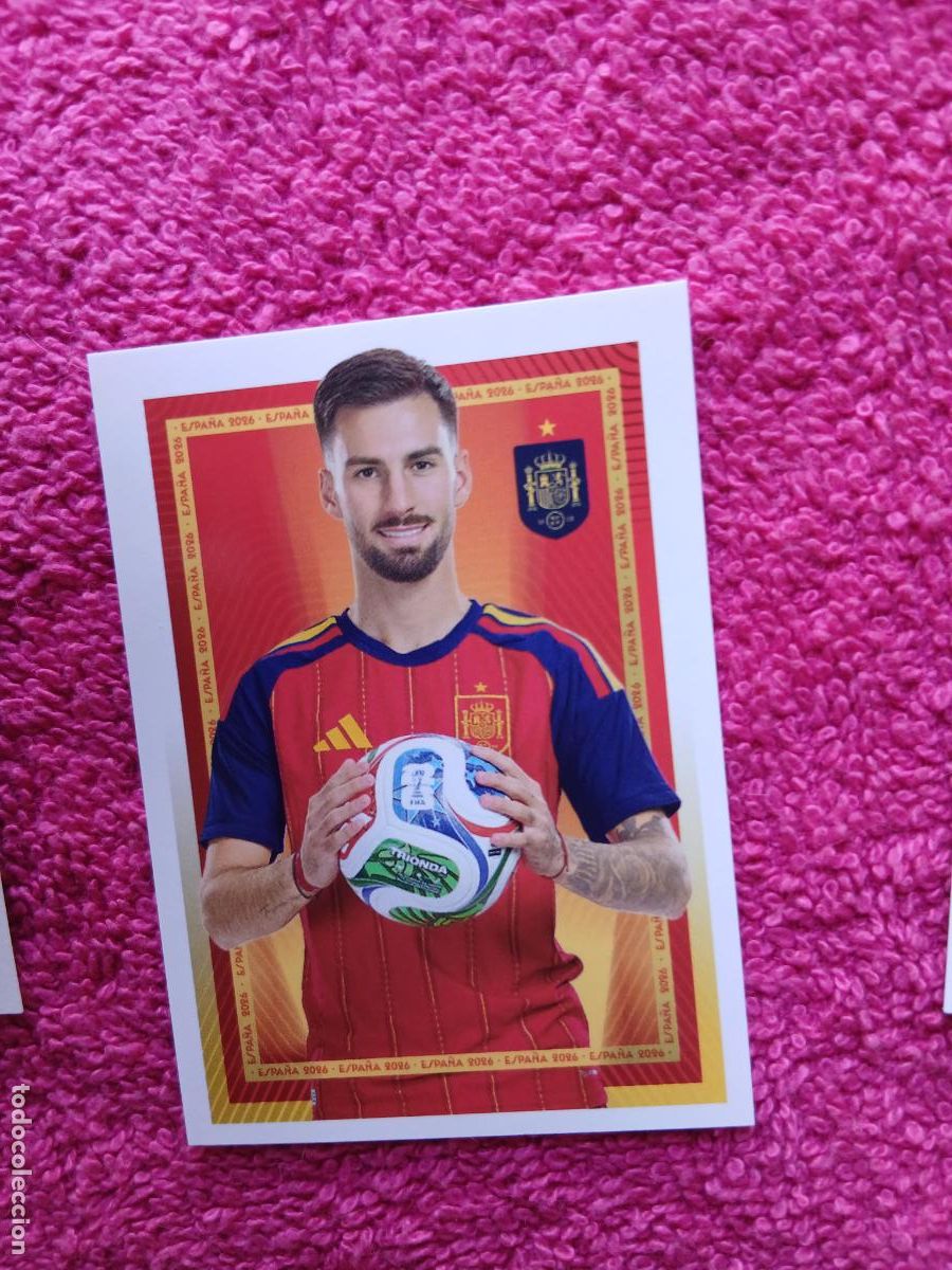Cromos de f&uacute;tbol: espa&ntilde;a 2026 43 alex baena selecci&oacute;n espa&ntilde;ola panini carrefour family mundial de futbol (D)