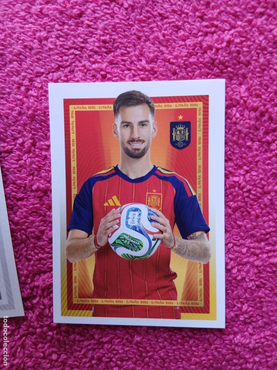 Cromos de f&uacute;tbol: espa&ntilde;a 2026 43 alex baena selecci&oacute;n espa&ntilde;ola panini carrefour family mundial de futbol (D)
