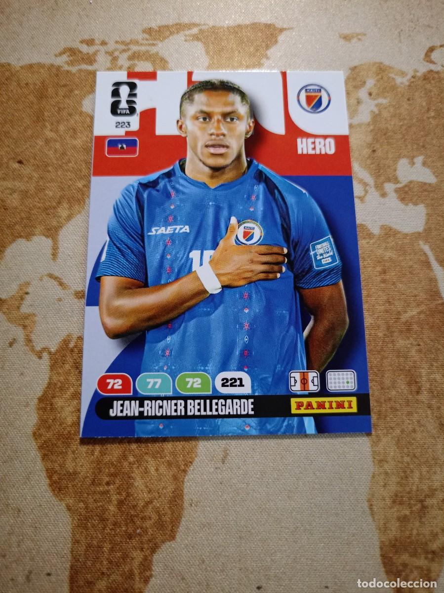 Cromos de f&uacute;tbol: Hait&iacute; 223 JEAN RICNER BELLEGARDE Adrenalyn WORLD Cup 2026