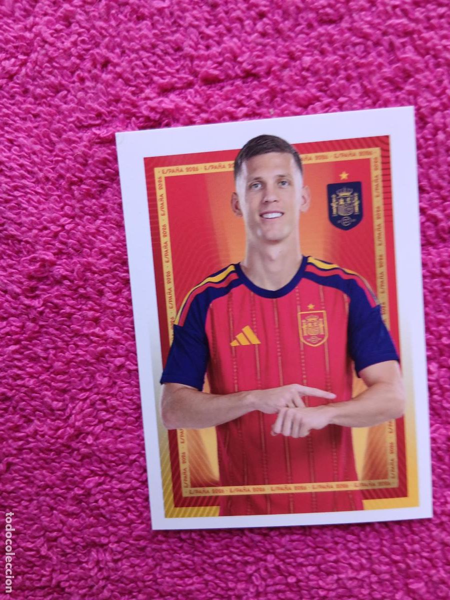 Cromos de f&uacute;tbol: espa&ntilde;a 2026 47 dani olmo selecci&oacute;n espa&ntilde;ola panini carrefour family mundial de futbol (D)