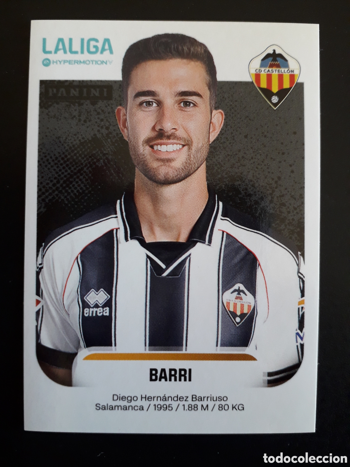 Cromos de f&uacute;tbol: BARRI CASTELL&Oacute;N N&deg; 106 LALIGA HYPERMOTION 25 26 2025 2026 PANINI SIN PEGAR PEDIDO M&Iacute;NIMO 3&euro;