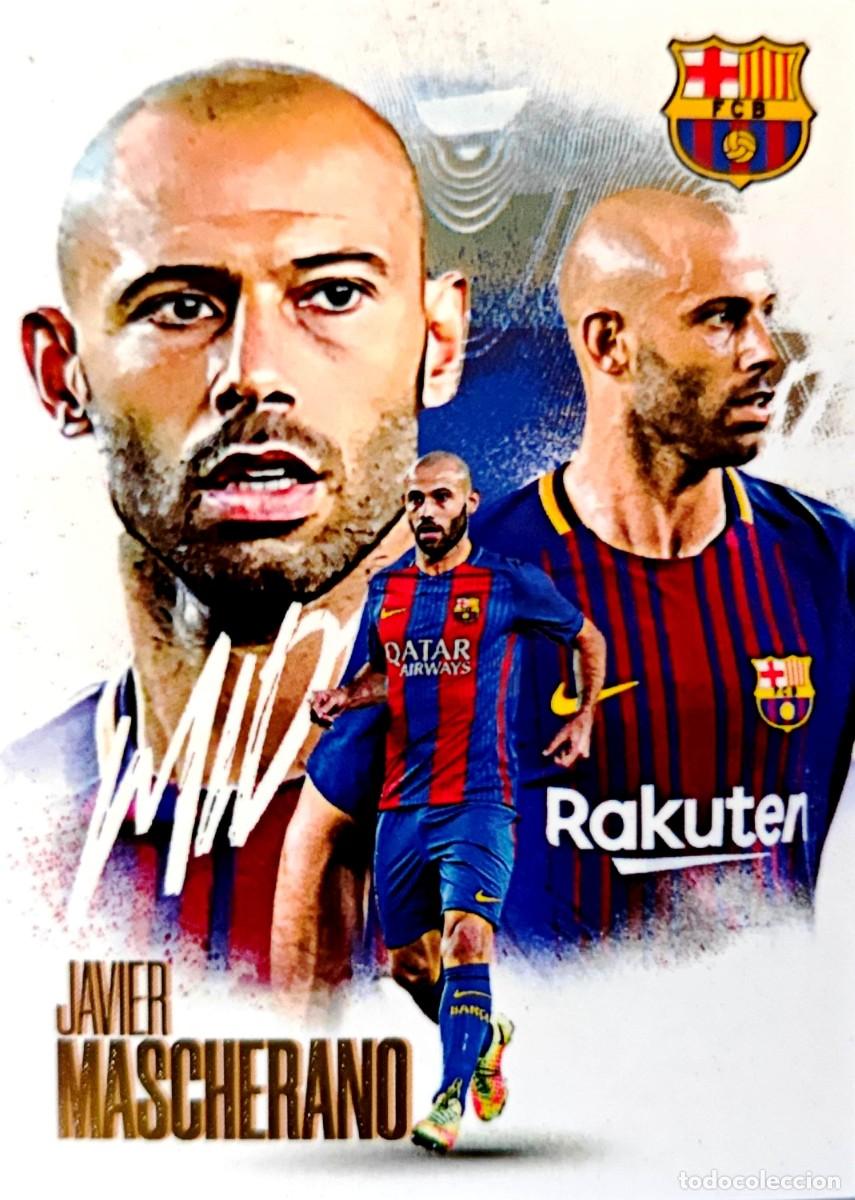 Cromos de f&uacute;tbol: BBP38 Javier Mascherano - FC Barcelona - FUTERA TEAM SET 2025 2026 25 26