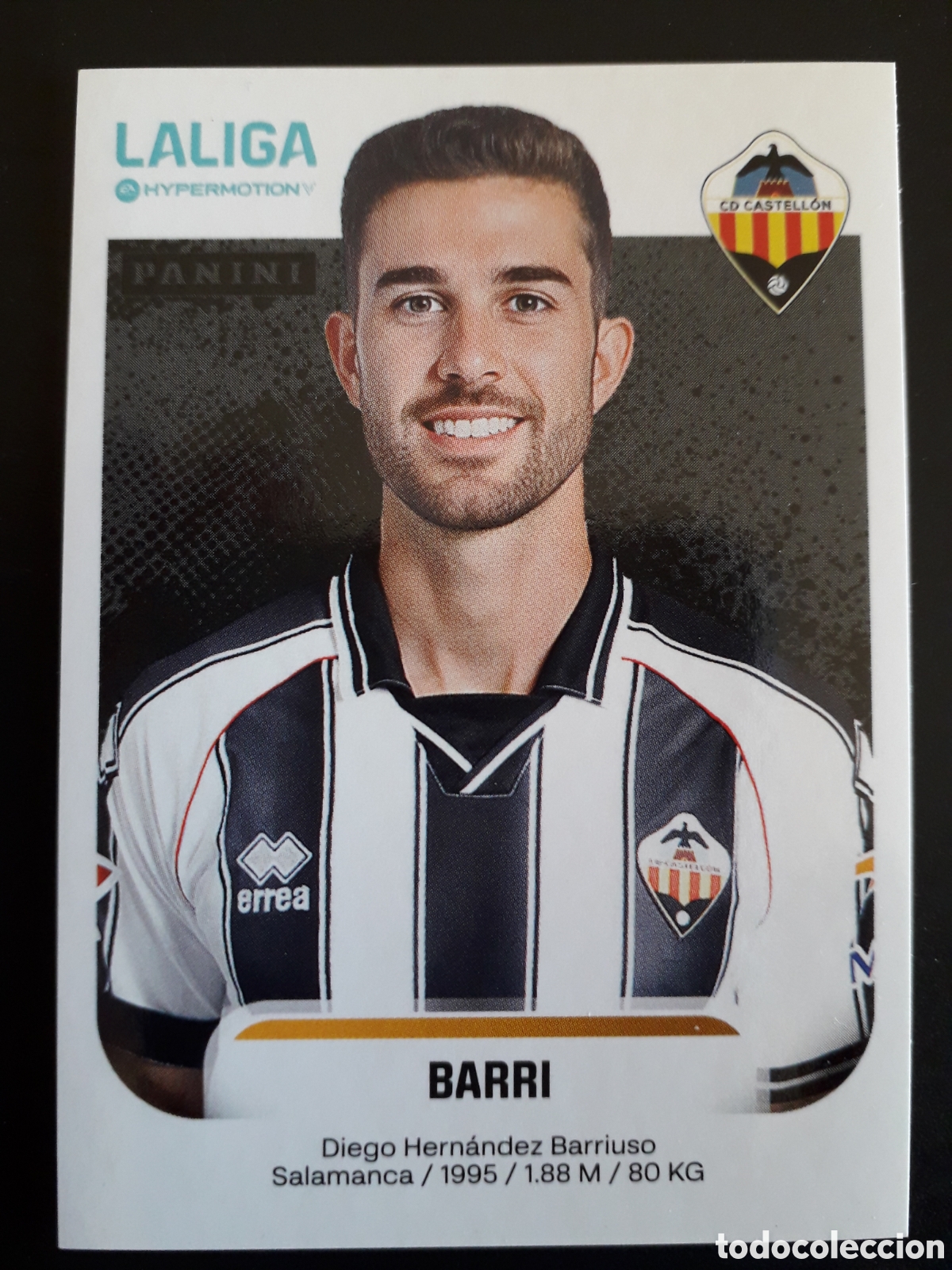Cromos de f&uacute;tbol: BARRI CASTELL&Oacute;N N&deg; 106 LALIGA HYPERMOTION 25 26 2025 2026 PANINI SIN PEGAR PEDIDO M&Iacute;NIMO 3&euro;
