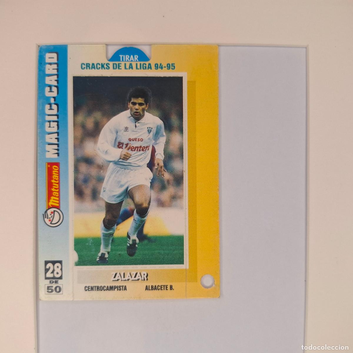 Cromos de f&uacute;tbol: MAGIC CARD MATUTANO ZALAZAR