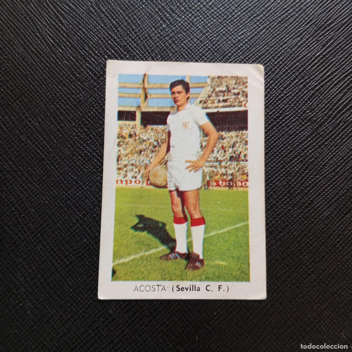 Cromos de f&uacute;tbol: ACOSTA SEVILLA FHER 1970 1971 CROMO FUTBOL 70 71 LIGA - DESPEGADO - A70 PG379