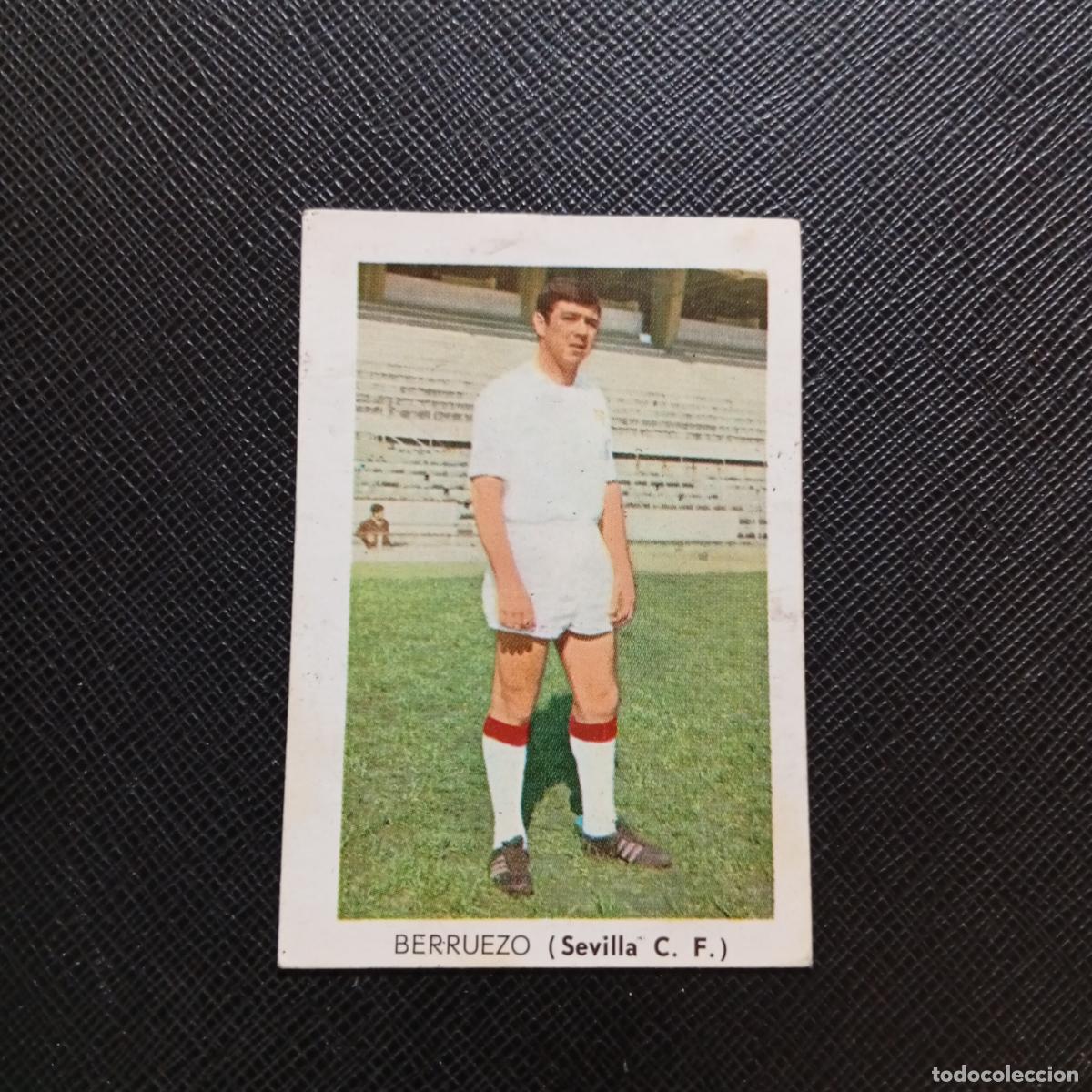 Cromos de f&uacute;tbol: BERRUEZO SEVILLA FHER 1970 1971 CROMO FUTBOL 70 71 LIGA - DESPEGADO - A70 PG379