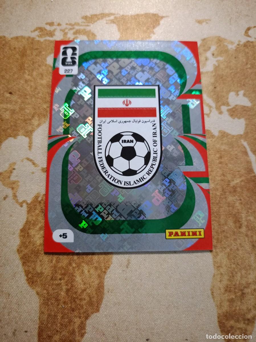 Cromos de f&uacute;tbol: Ir&aacute;n 227 ESCUDO Adrenalyn WORLD Cup 2026