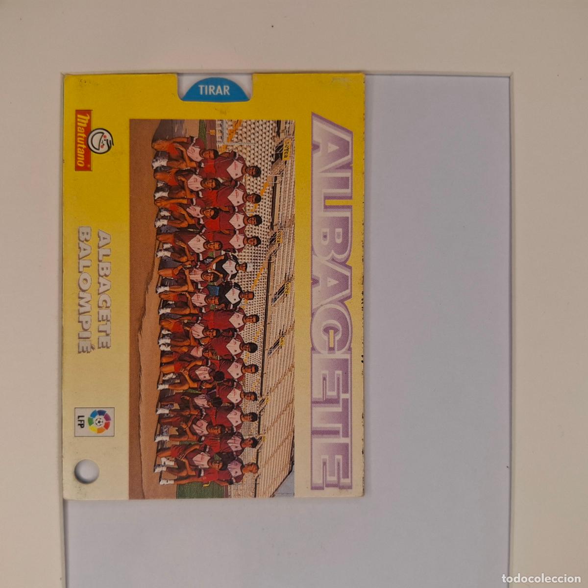 Cromos de f&uacute;tbol: MAGIC CARD MATUTANO ALBACETE - Foto 2