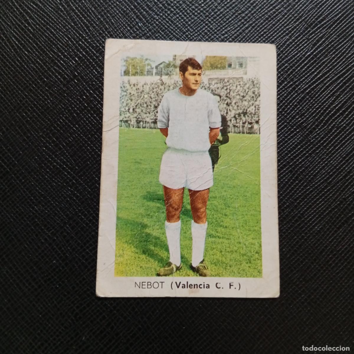 Cromos de f&uacute;tbol: NEBOT VALENCIA FHER 1970 1971 CROMO FUTBOL 70 71 LIGA - DESPEGADO - A70 PG379