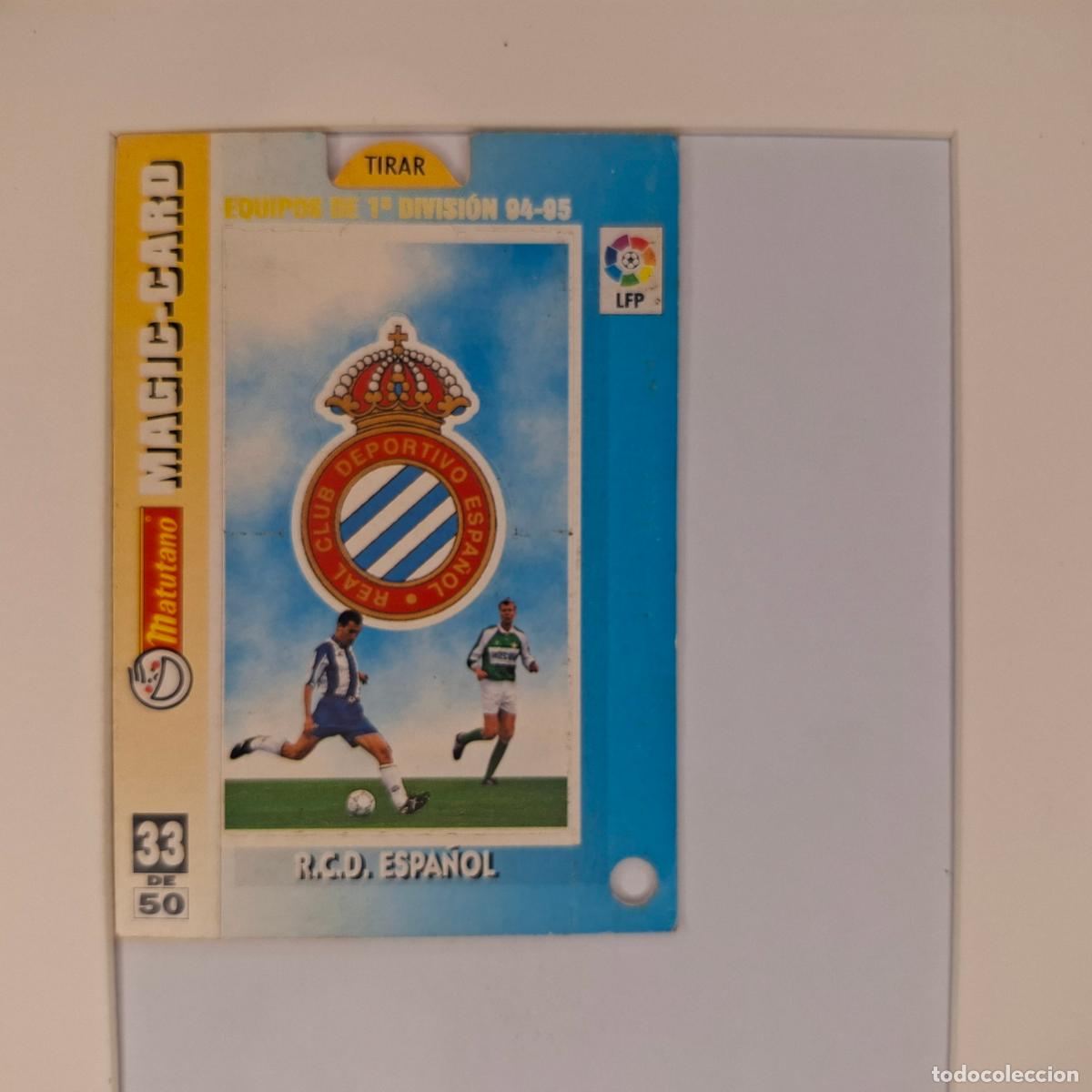 Cromos de f&uacute;tbol: MAGIC CARD MATUTANO ESPA&Ntilde;OL - Foto 1