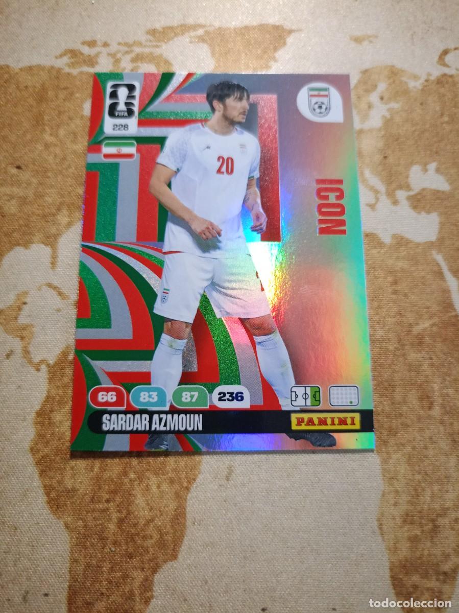 Cromos de f&uacute;tbol: Ir&aacute;n 228 SARDAR AZMOUN Adrenalyn WORLD Cup 2026