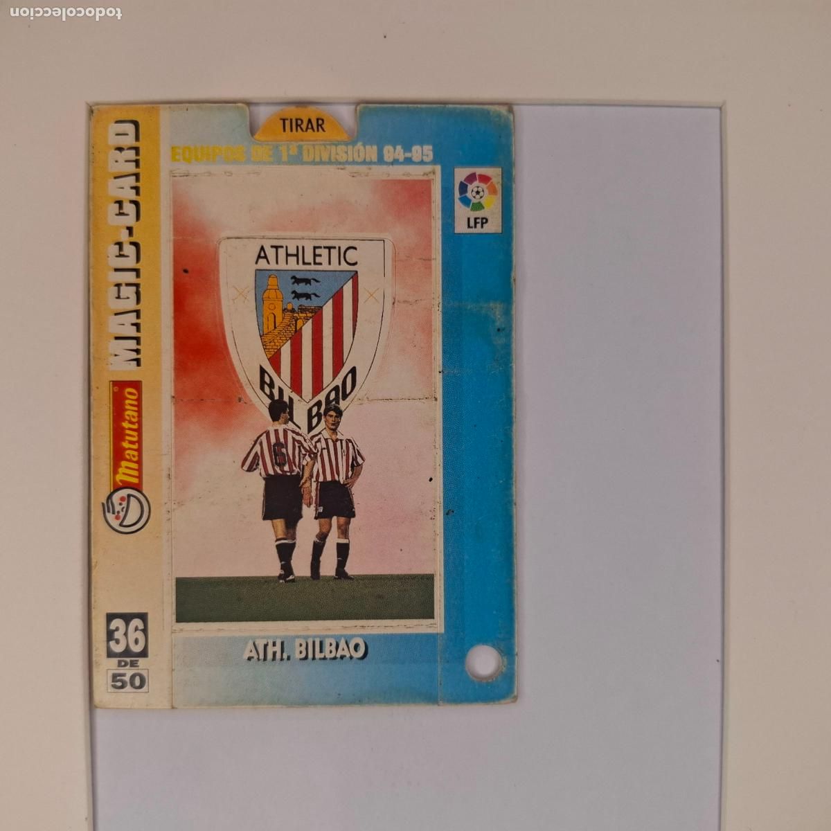 Cromos de f&uacute;tbol: MAGIC CARD MATUTANO ATHLETIC BILBAO