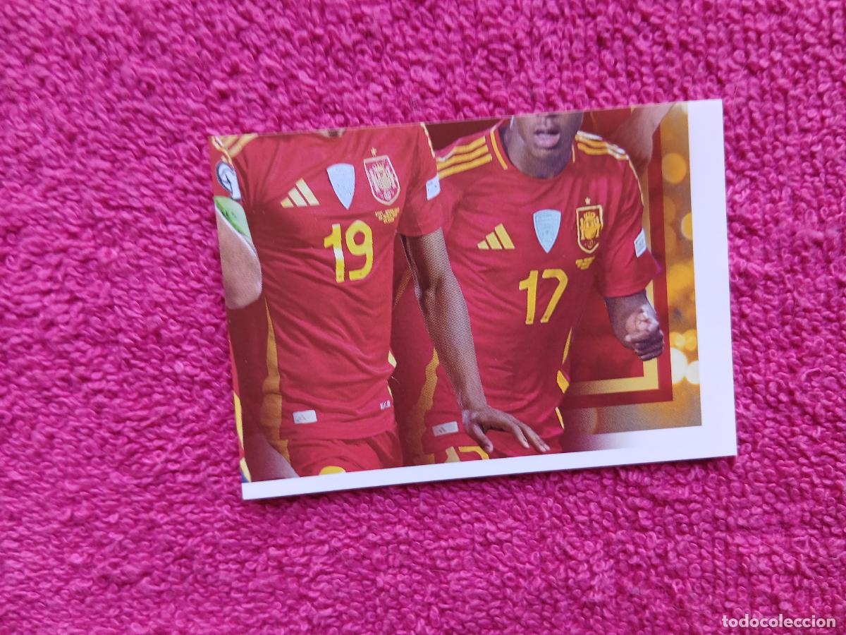 Cromos de f&uacute;tbol: espa&ntilde;a 2026 64 selecci&oacute;n espa&ntilde;ola panini carrefour family mundial de futbol (D)