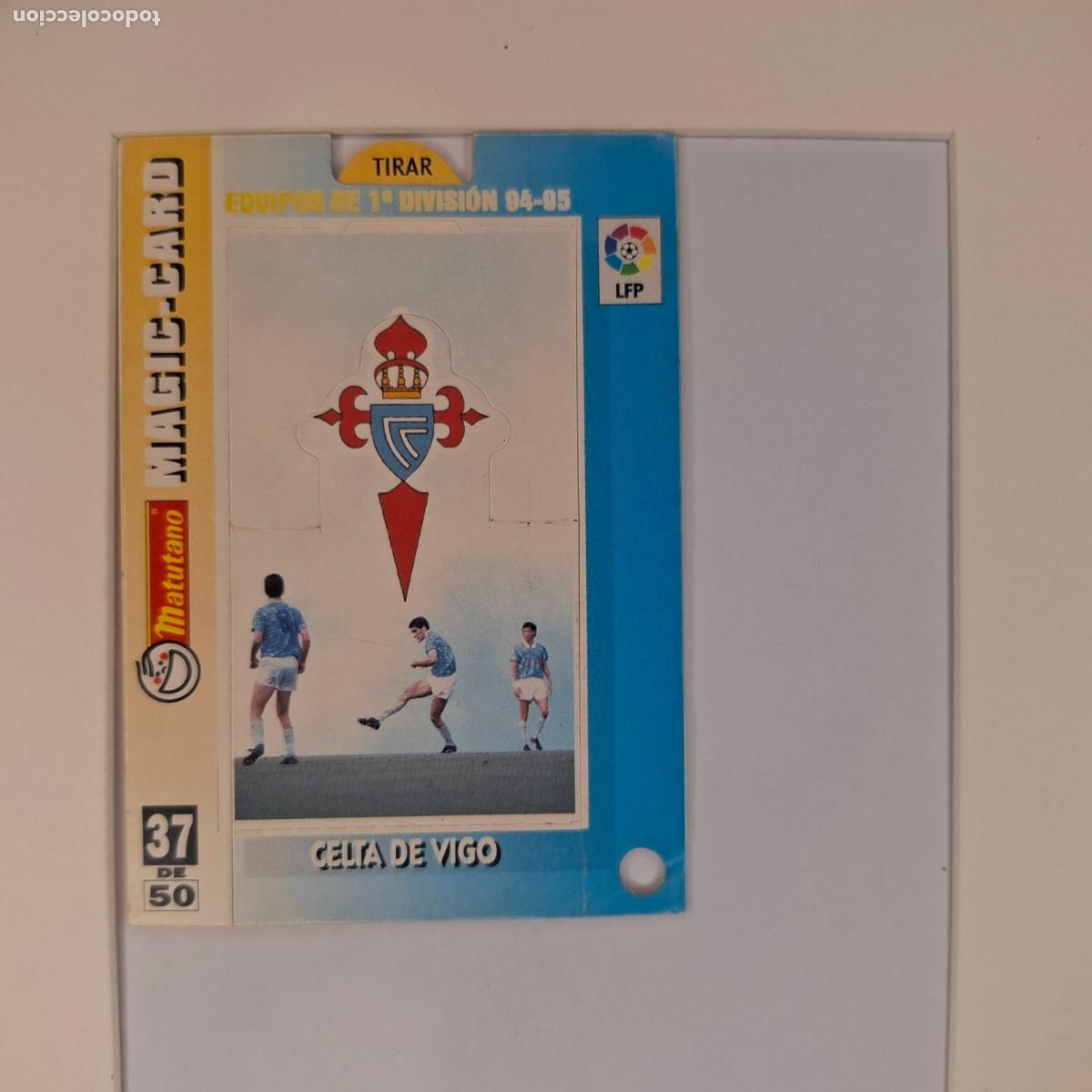 Cromos de f&uacute;tbol: MAGIC CARD MATUTANO CELTA DE VIGO
