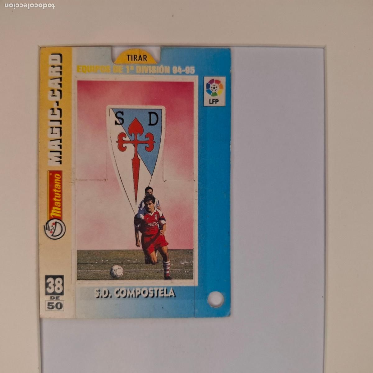 Cromos de f&uacute;tbol: MAGIC CARD MATUTANO COMPOSTELA