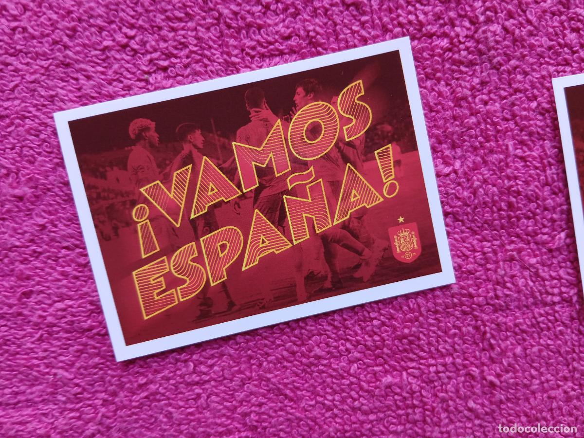 Football Stickers: espa&ntilde;a 2026 65 vamos espa&ntilde;a selecci&oacute;n espa&ntilde;ola panini carrefour family mundial de futbol (D)