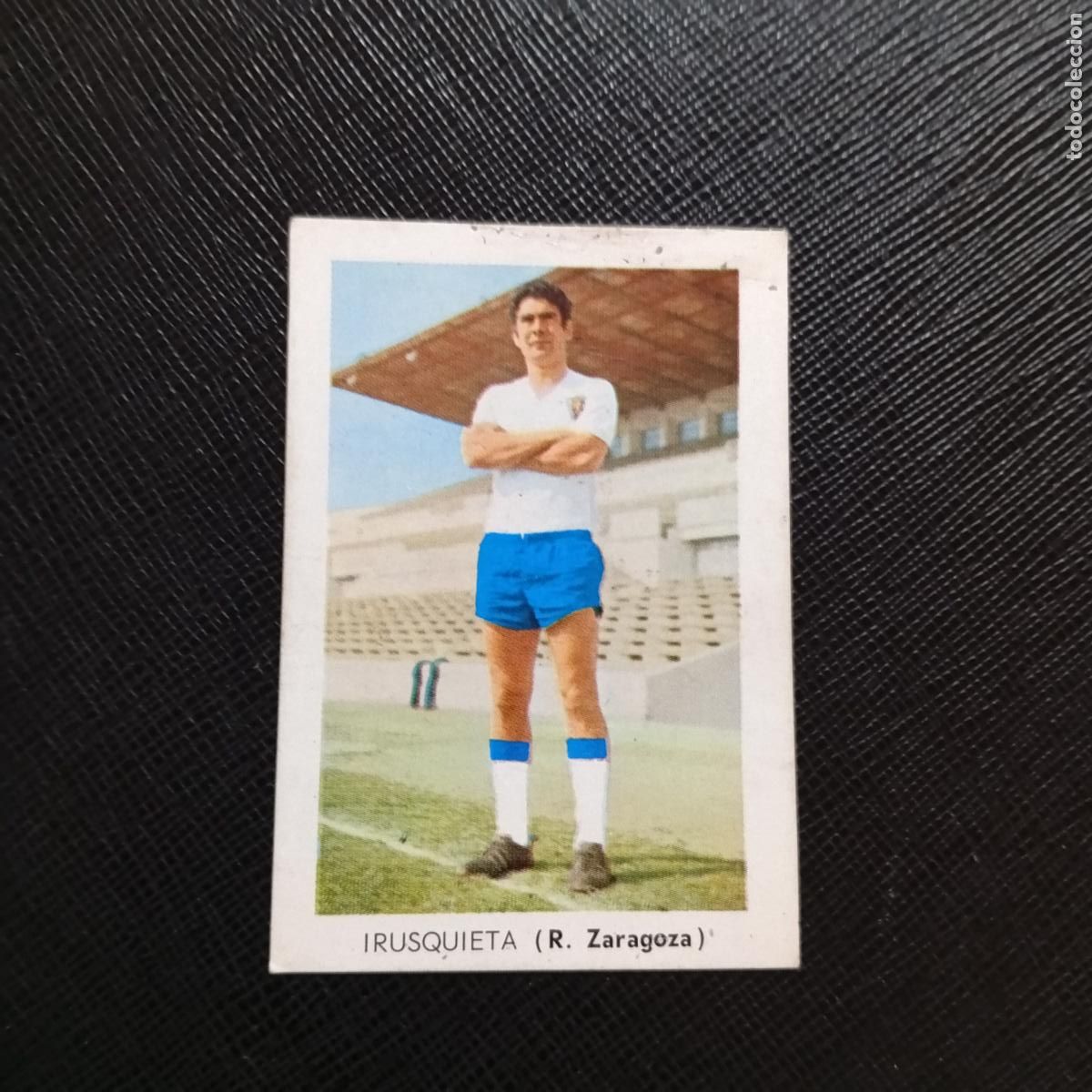 Football Stickers: IRUSQUIETA ZARAGOZA FHER 1970 1971 CROMO FUTBOL 70 71 LIGA - DESPEGADO - A70 PG379
