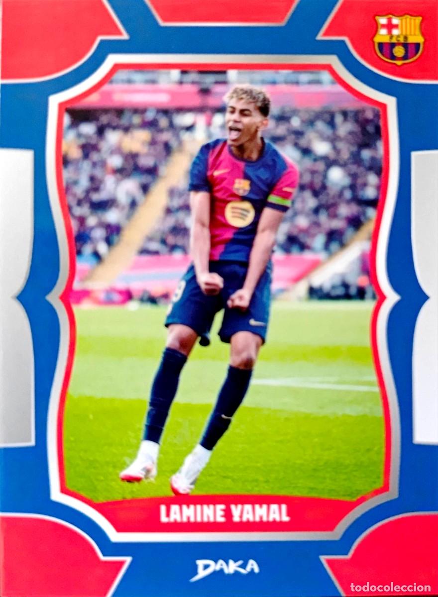Football Stickers: NO-13 Lamine Yamal - FC Barcelona - DAKA TEAM SET 2025