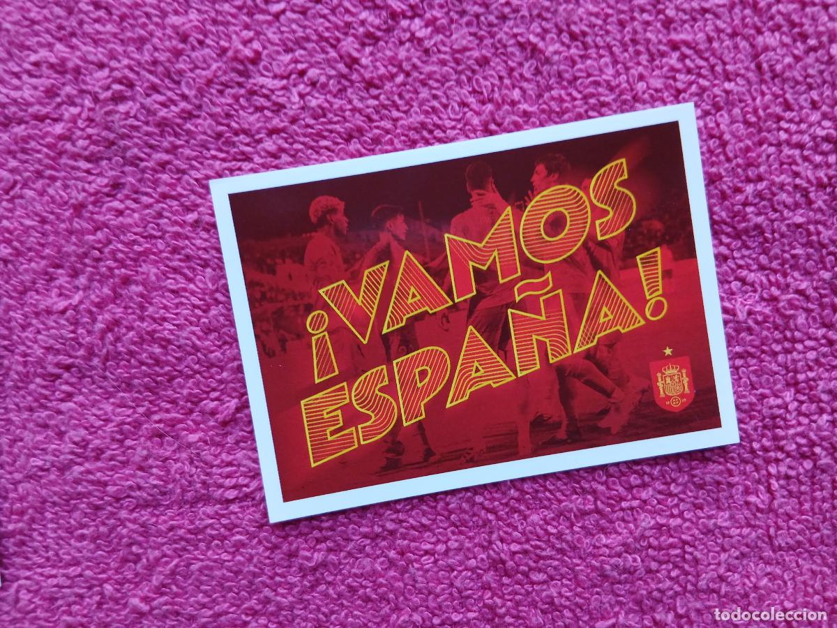 Football Stickers: espa&ntilde;a 2026 65 vamos espa&ntilde;a selecci&oacute;n espa&ntilde;ola panini carrefour family mundial de futbol (D)