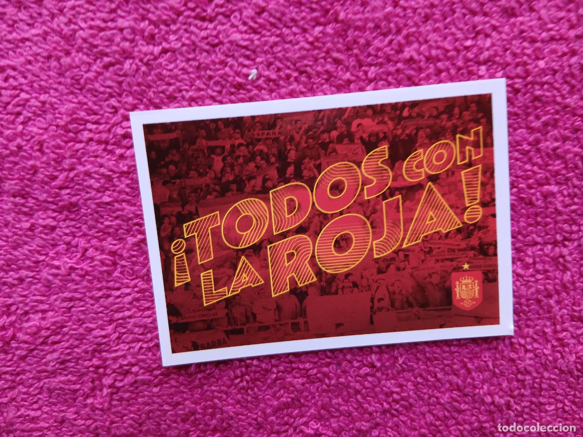 Football Stickers: espa&ntilde;a 2026 66 todos con la roja selecci&oacute;n espa&ntilde;ola panini carrefour family mundial de futbol (D)