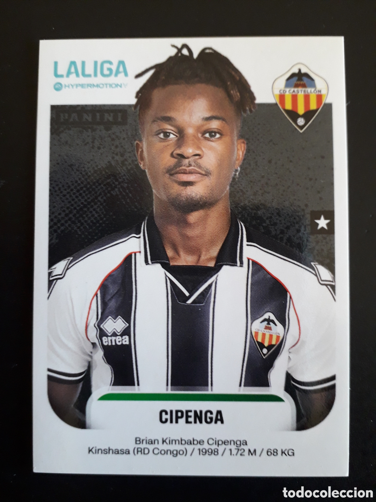 Cromos de Futebol: CIPENGA CASTELL&Oacute;N N&deg; 111 LALIGA HYPERMOTION 25 26 2025 2026 PANINI SIN PEGAR PEDIDO M&Iacute;NIMO 3&euro;