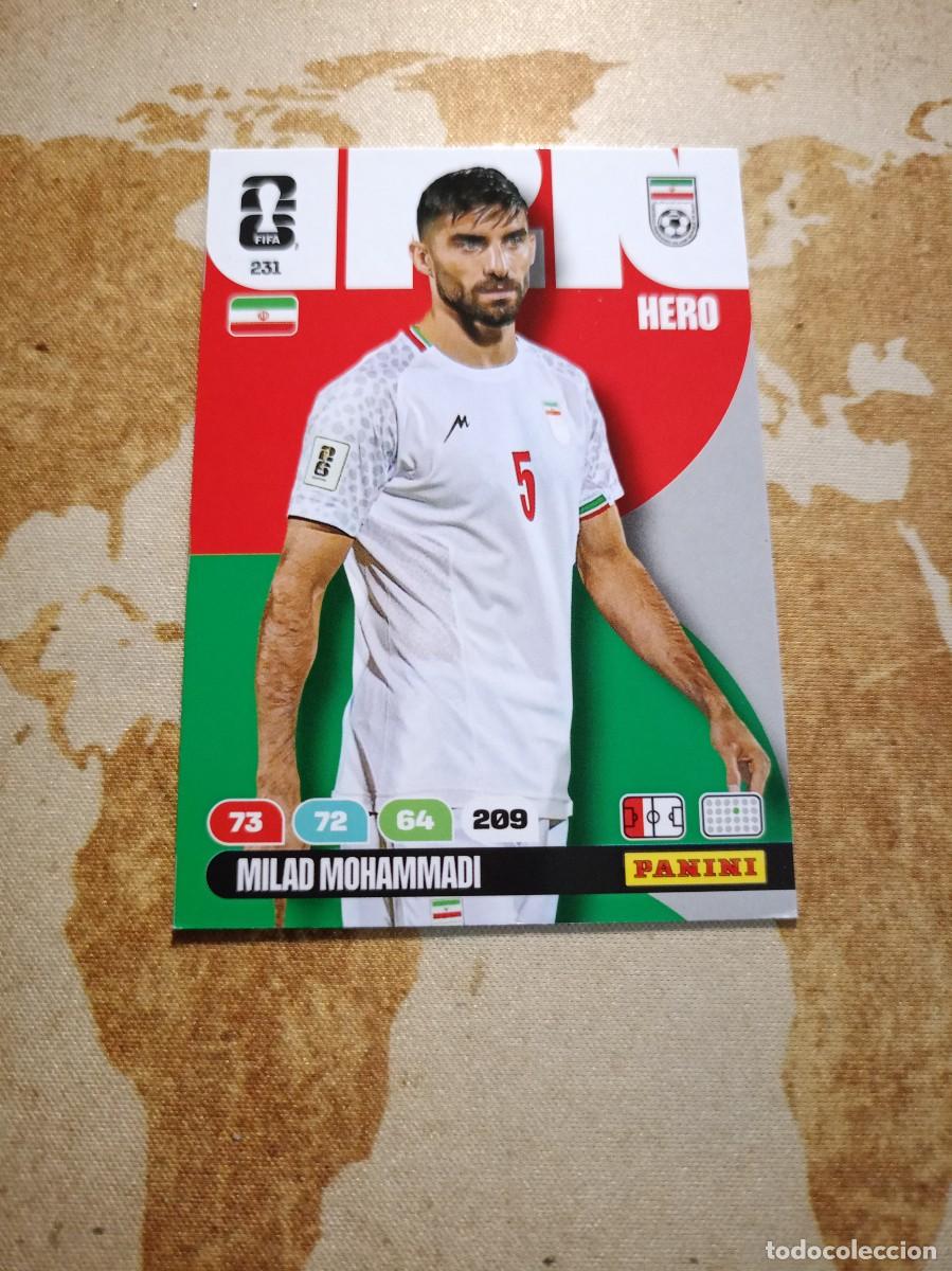 Cromos de Futebol: Ir&aacute;n 231 MILAD MOHAMMADI Adrenalyn WORLD Cup 2026