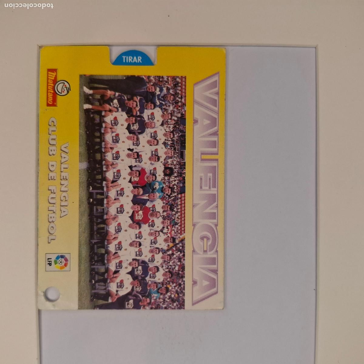 Cromos de f&uacute;tbol: MAGIC CARD MATUTANO VALENCIA - Foto 2